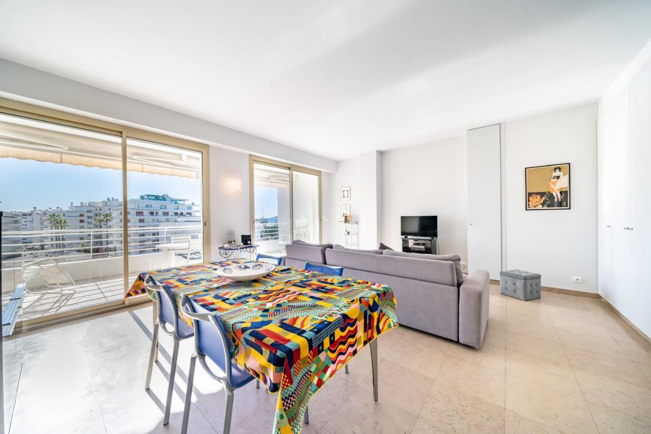 Apartament Palm Beach- Free Wifi- Parking- Sea View Cannes Zewnętrze zdjęcie