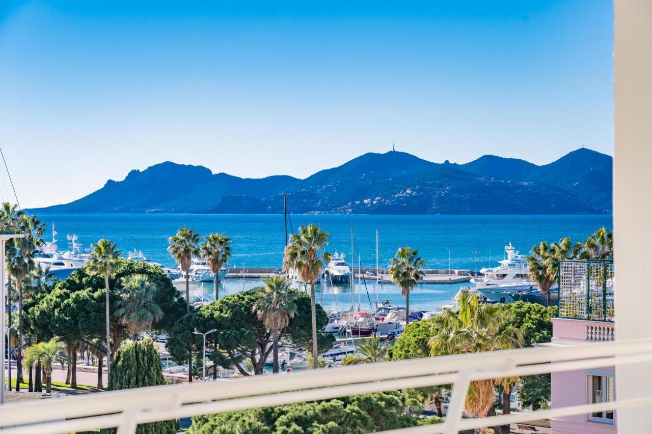 Apartament Palm Beach- Free Wifi- Parking- Sea View Cannes Zewnętrze zdjęcie