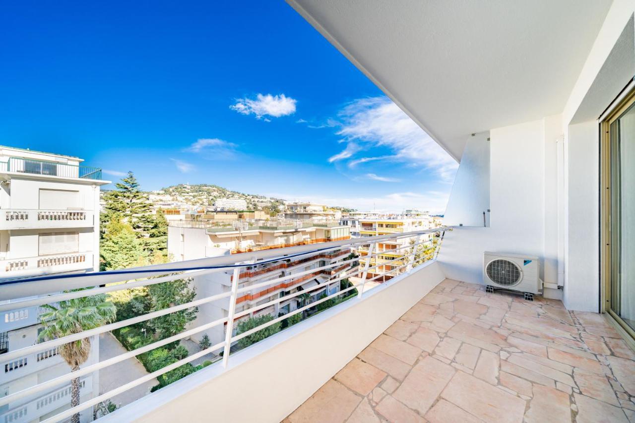 Apartament Palm Beach- Free Wifi- Parking- Sea View Cannes Zewnętrze zdjęcie